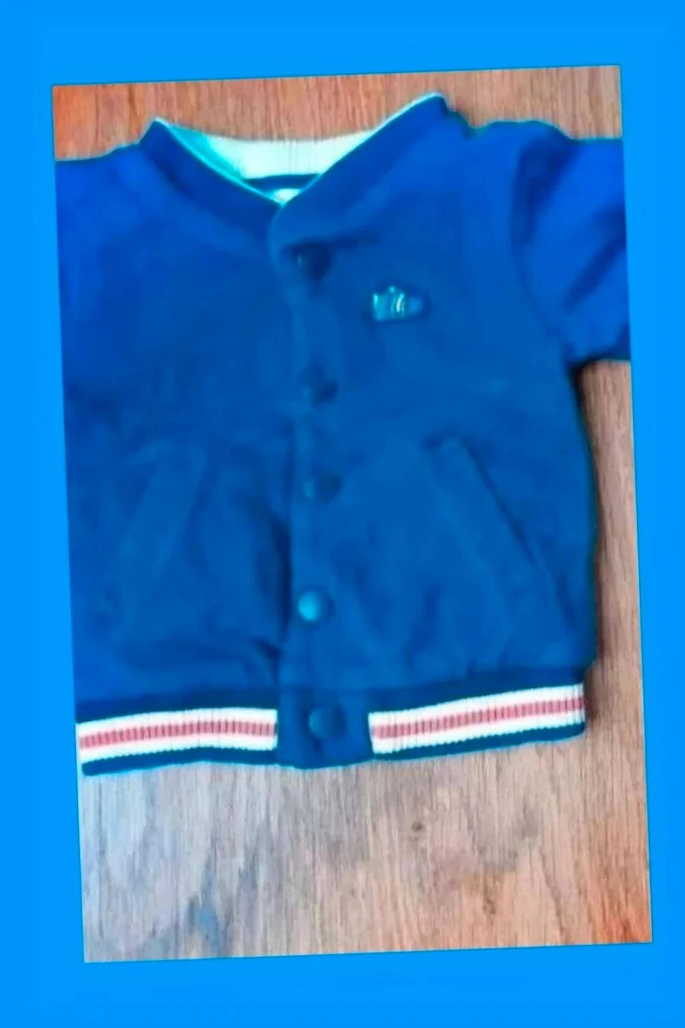 Sweat hiver garçon réversible 3 mois